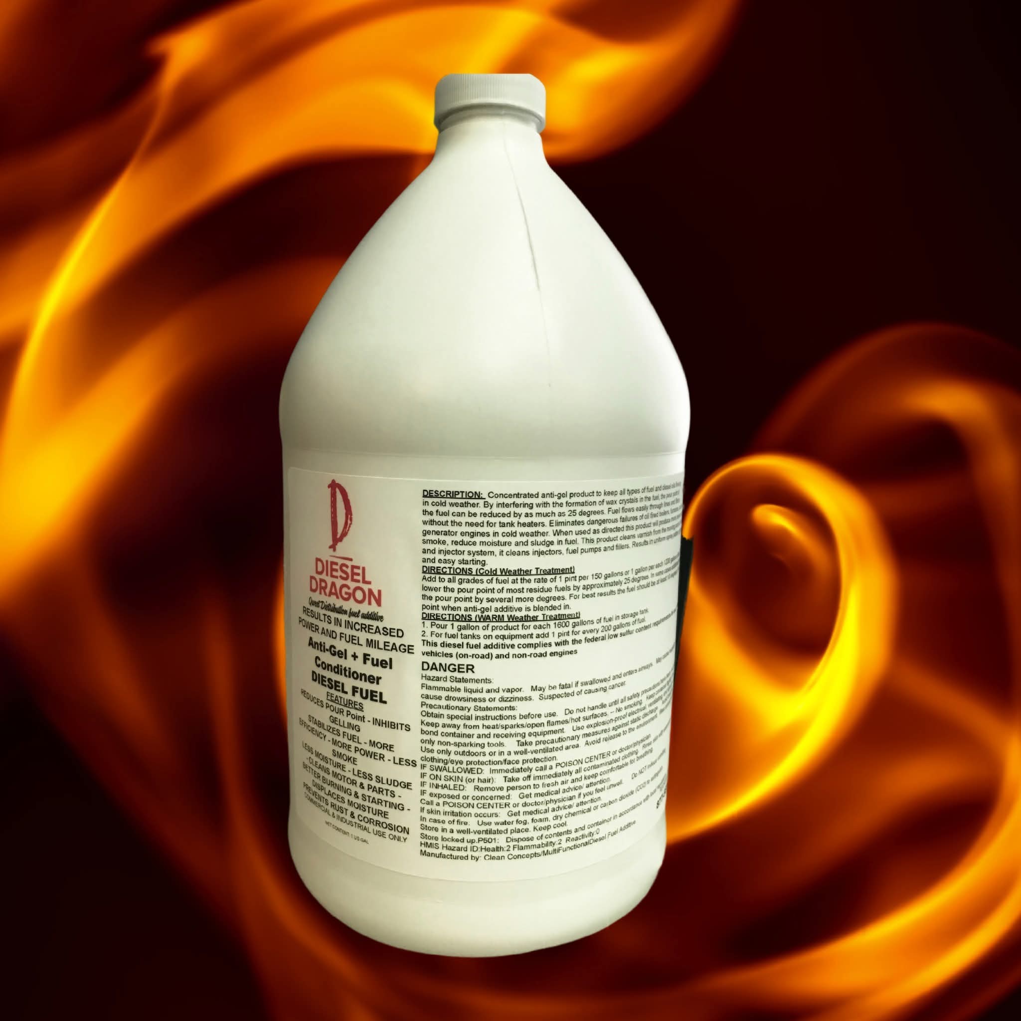 The Diesel Dragon Multi-Functional Diesel Additive