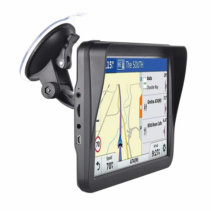 KMDRIVE 7" 9 Inch Android GPS Navigation For Car Truck Universal Sat Navigator DVR